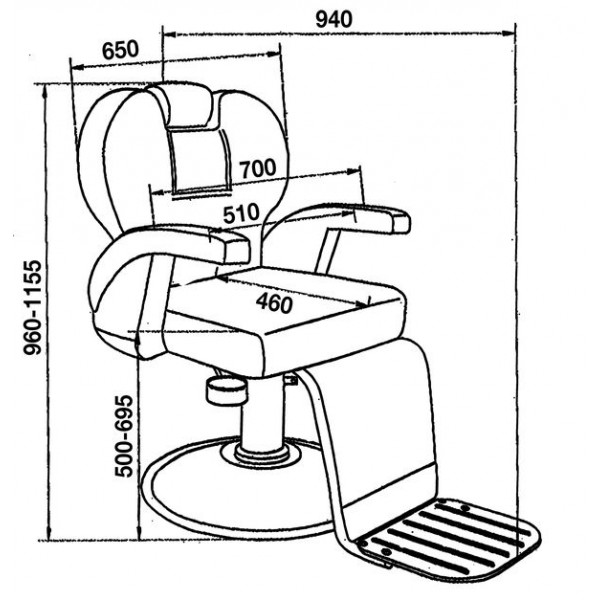 Καρέκλα Κουρείου STOCKHOLM